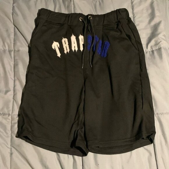 Trapstar Black Cotton Shorts Men’s Large - Picture 1 of 2
